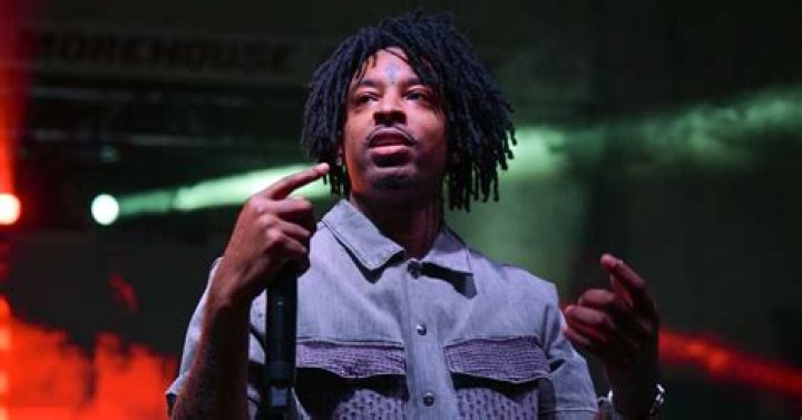 21 Savage Celebrates His Birthday With Friends