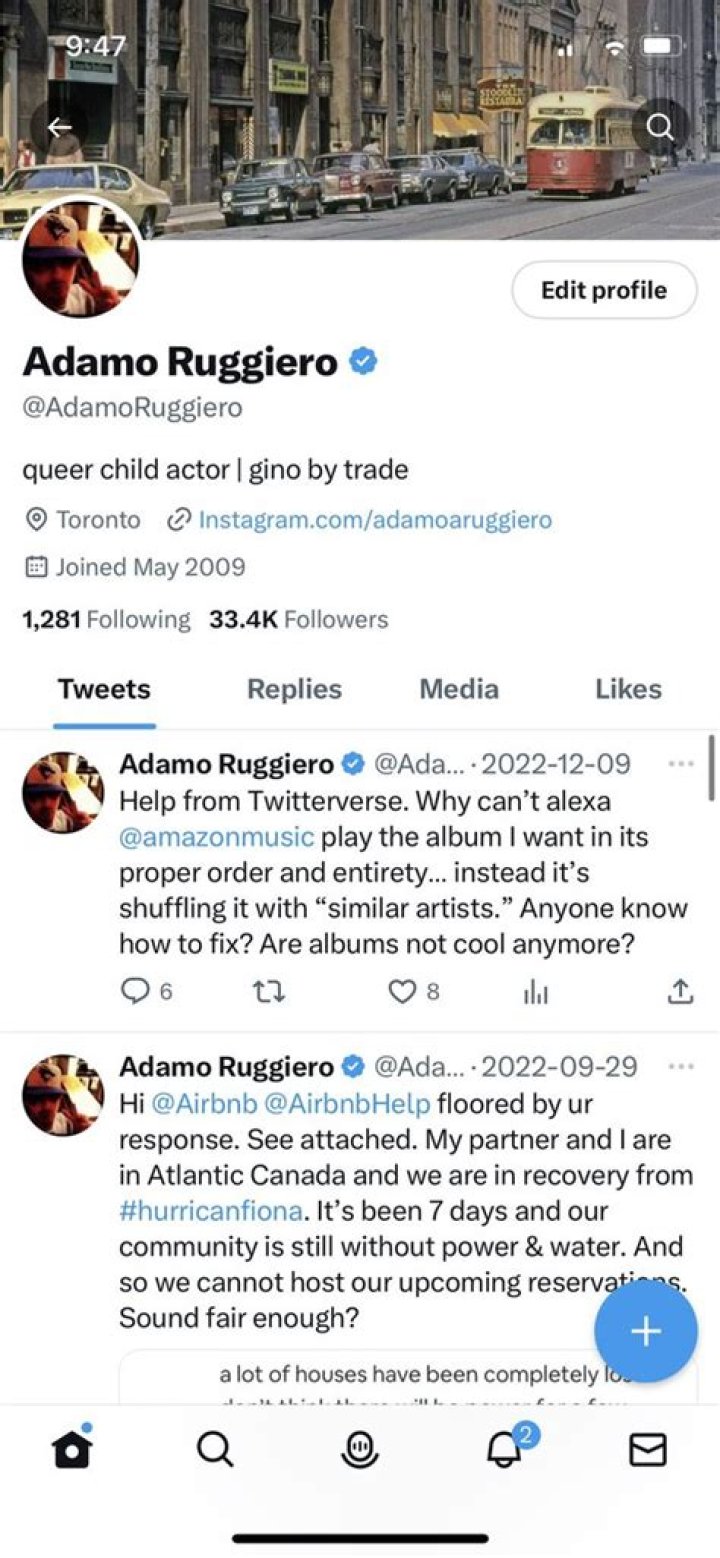 Adamo Ruggiero – Celebsgraphy