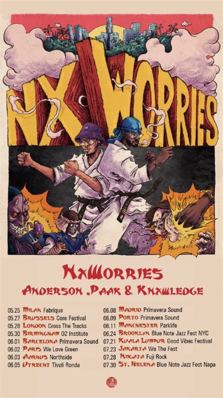 Anderson .Paak & Knxwledge Announce New NxWorries Single