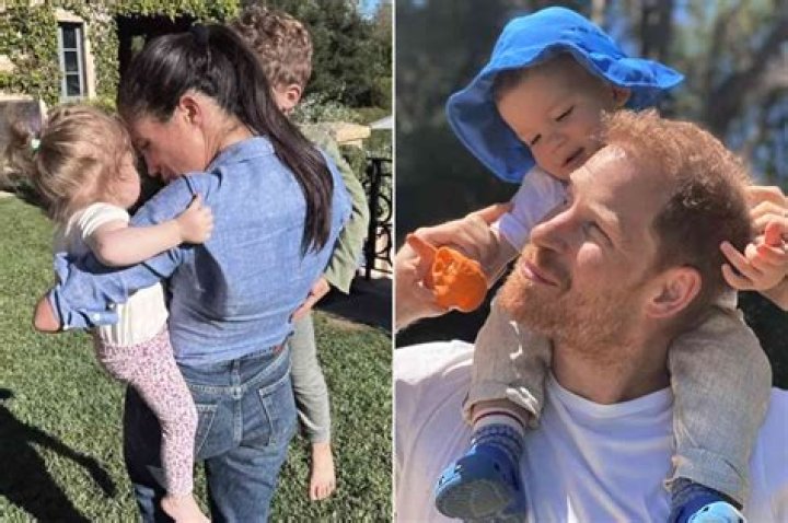 Body Language Expert Reveals Why Meghan Positioned Herself Behind Harry in Photos With Baby Archie