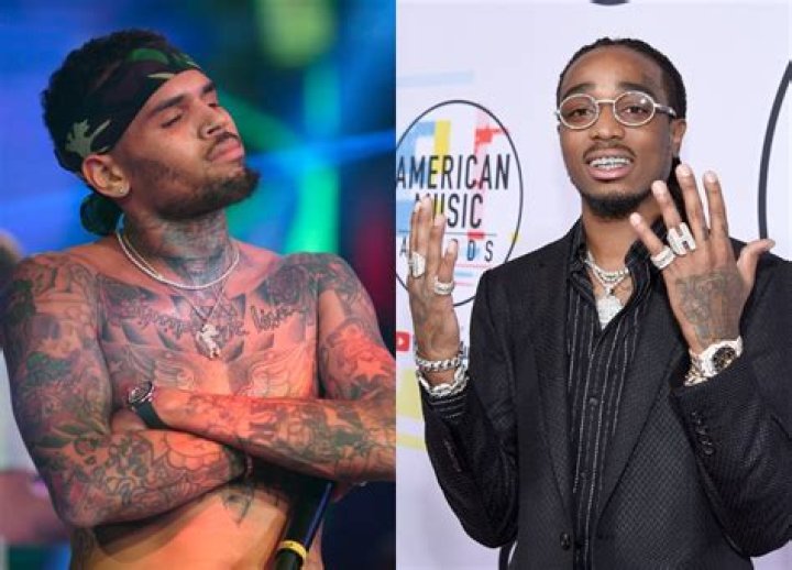Chris Brown Wants Smoke With Quavo On The Court