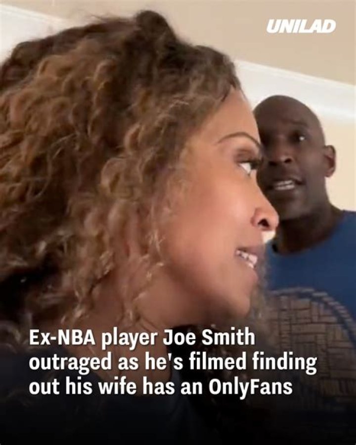 Joe Smith, Ex-NBA Player, Outraged At His Wife's OnlyFans Account