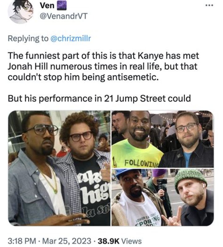 Kanye West's Jonah Hill & "21 Jump Street" Post Gets Response From Directors