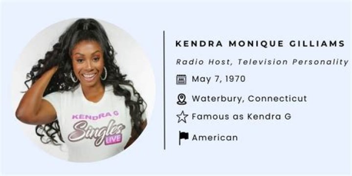 Kendra Monique Gilliams (Radio Host) - Age, Birthday, Bio, Facts, Family, Net Worth, Height & More