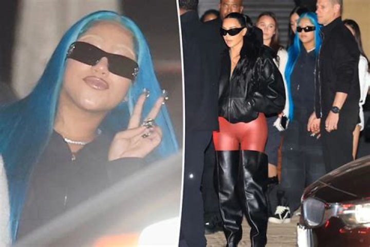 Kim Kardashian Looks Unrecognizable With Bleached Eyebrows While Showing Bare Butt
