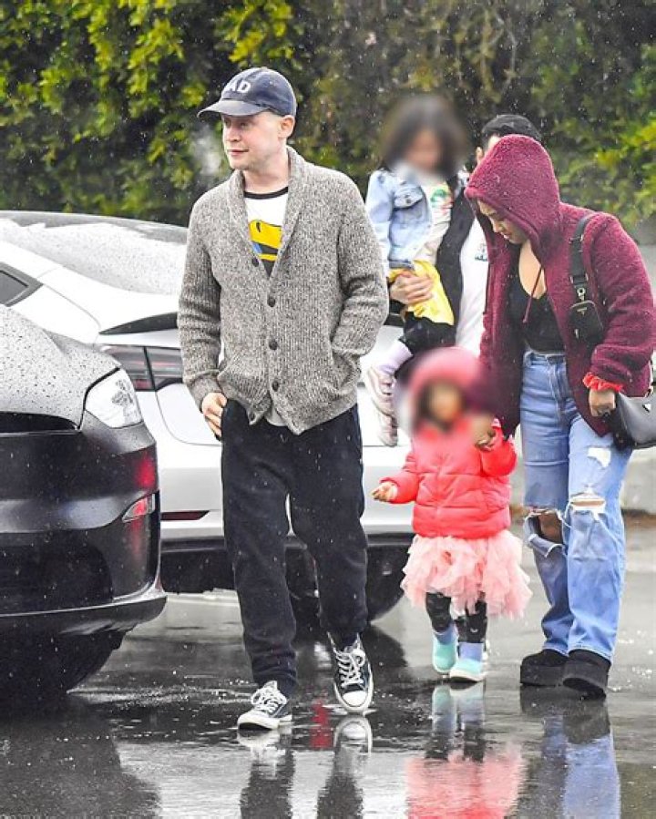 Macaulay Culkin, Brenda Song Spotted With Their Kids for 1st Time Since Welcoming Baby No. 2: Photos