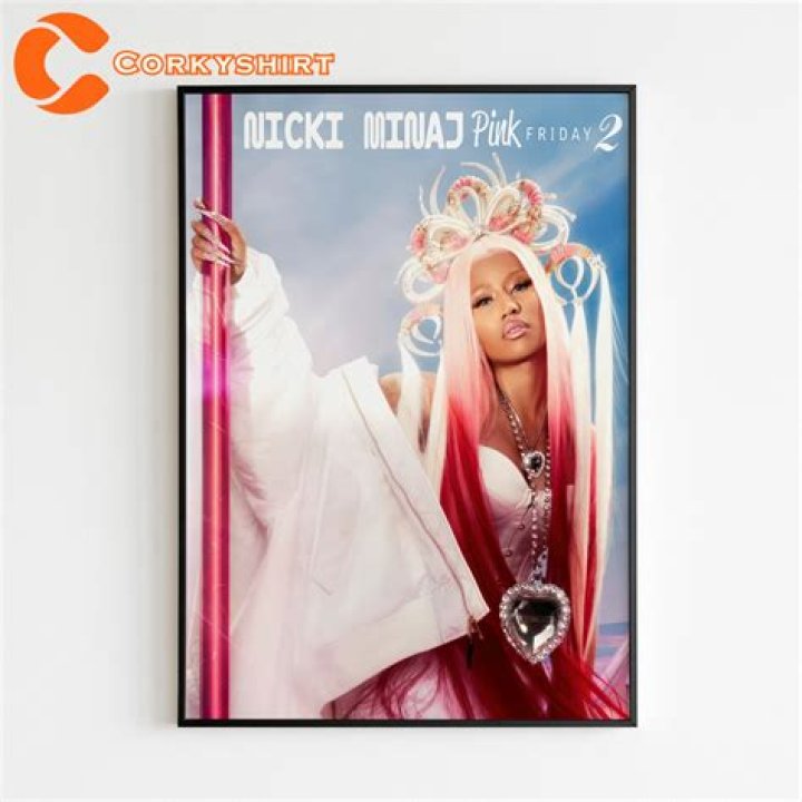 Nicki Minaj Shares "Pink Friday 2" Cover, Says It's One Of Two
