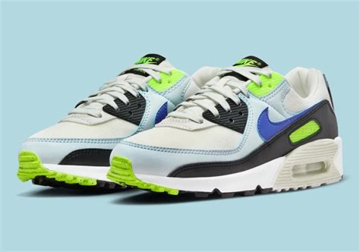 Nike Air Max 90 "Volt/Soft Blue" Official Photos