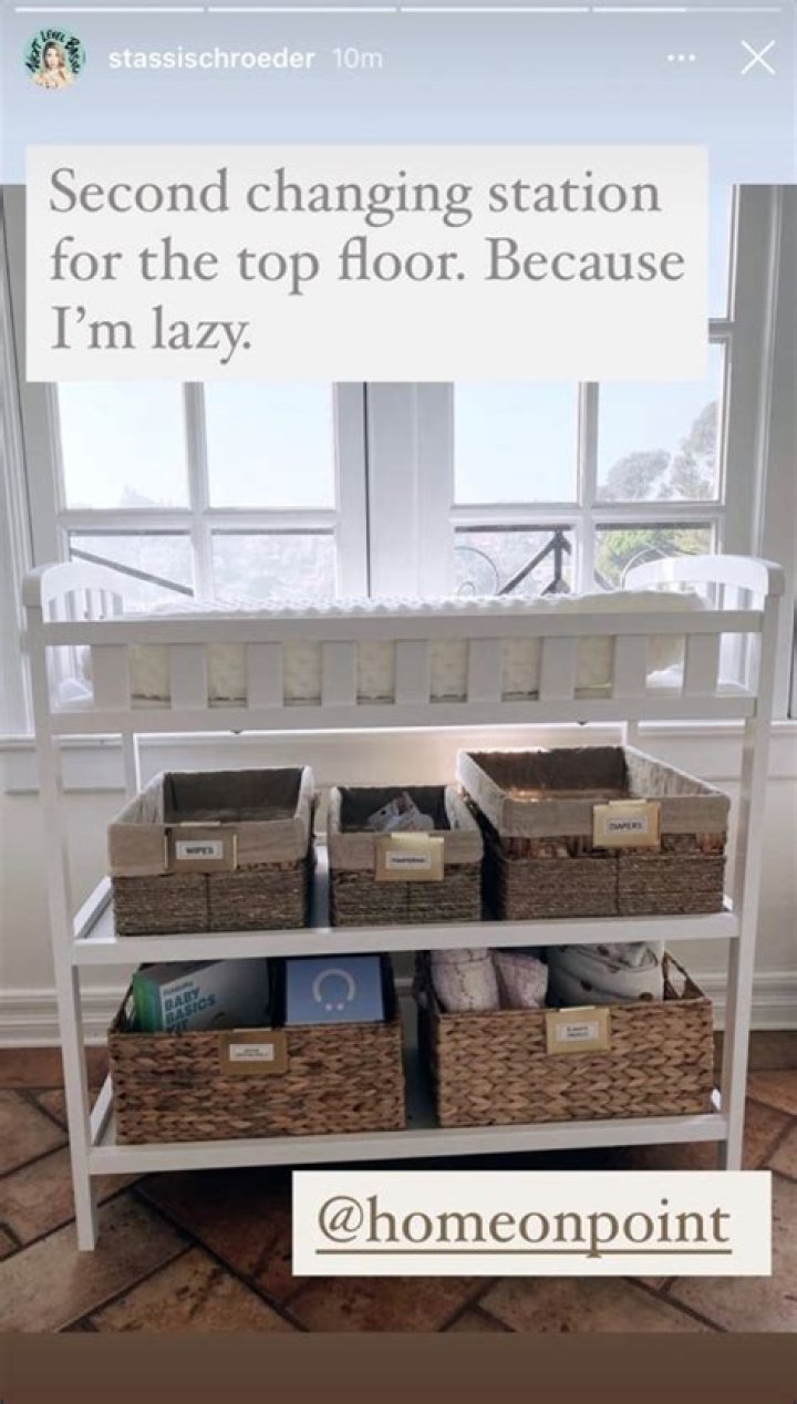 Pregnant Stassi Schroeder Shows Off 2nd Changing Station for the ‘Top Floor’: ‘I’m Lazy’