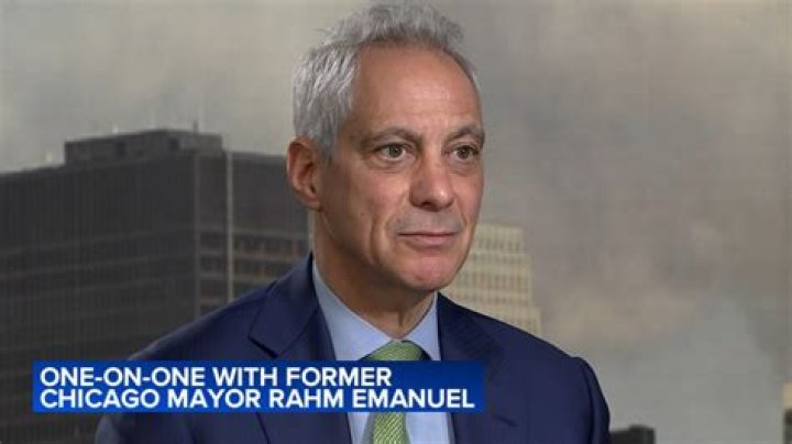 Rahm Emanuel Biography, Age, Height, Wife, Net Worth, Family