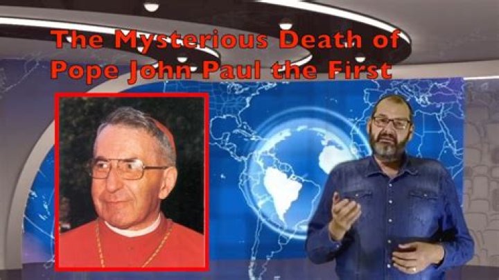 The Mysterious Death Of Pope John Paul I