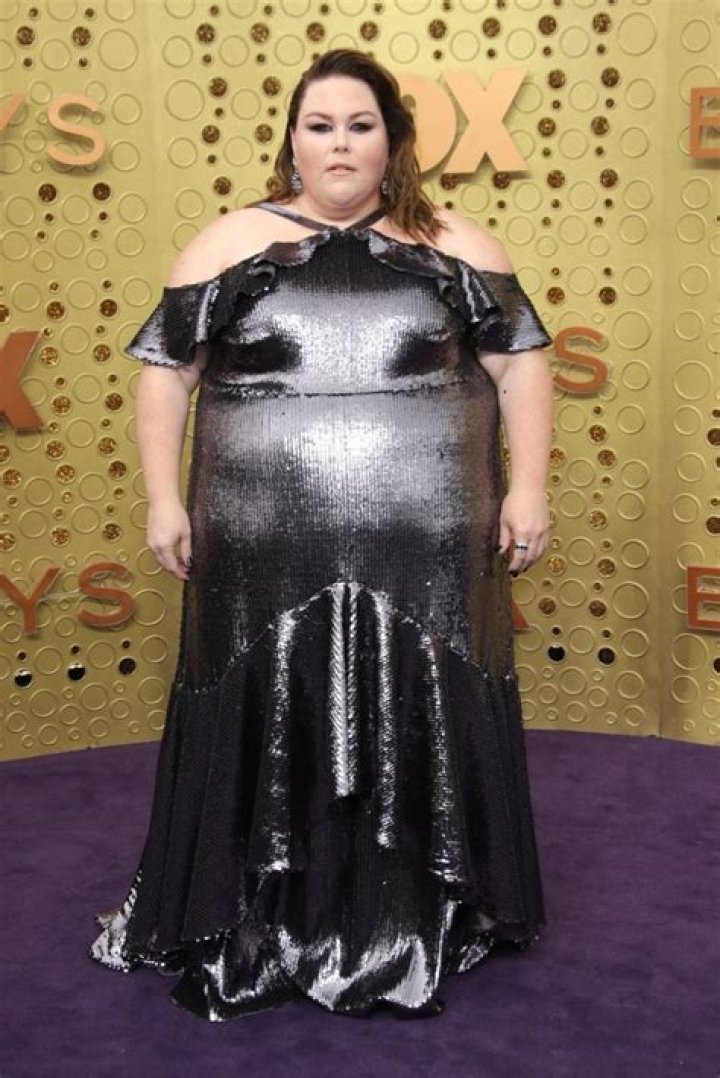 ‘This Is Us’ Star Chrissy Metz Rocks a Silver Metallic Dress at the 2019 Emmy Awards