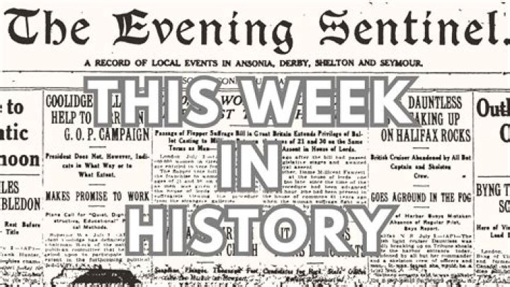 This Week In History, July 9
