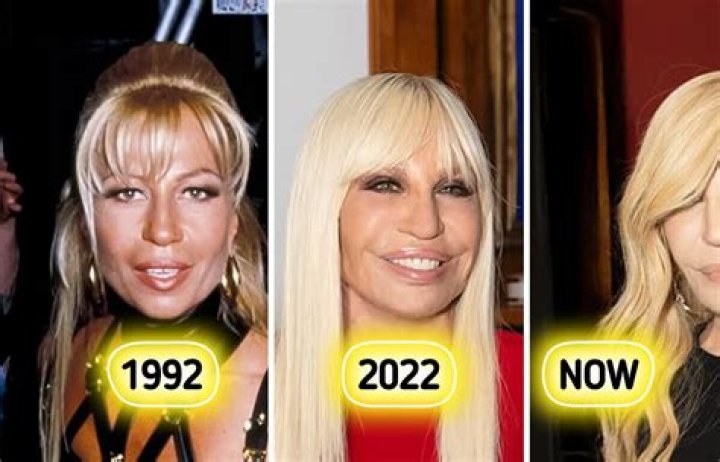 Throwback Photos of Donatella Versace for Those Who Forgot What She Used to Look Like!