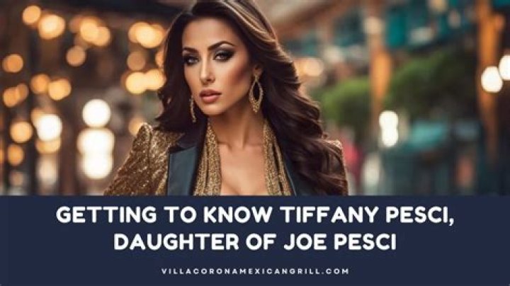  Tiffany Pesci (Daughter of Joe Pesci) Age and Biography