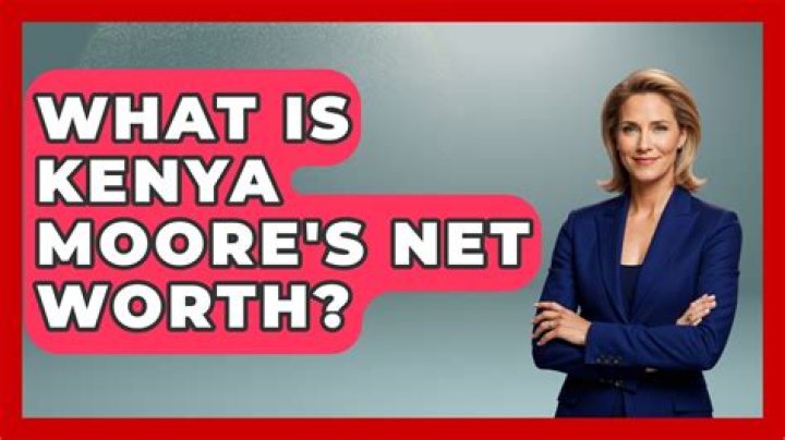 What is Kenya Moore’s net worth 2020?