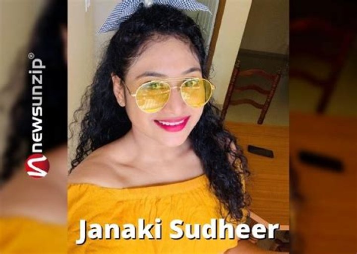 Who is Janaki Sudheer? Wiki, Biography, Age, Height, Husband, Parents, Caste, Net Worth & More